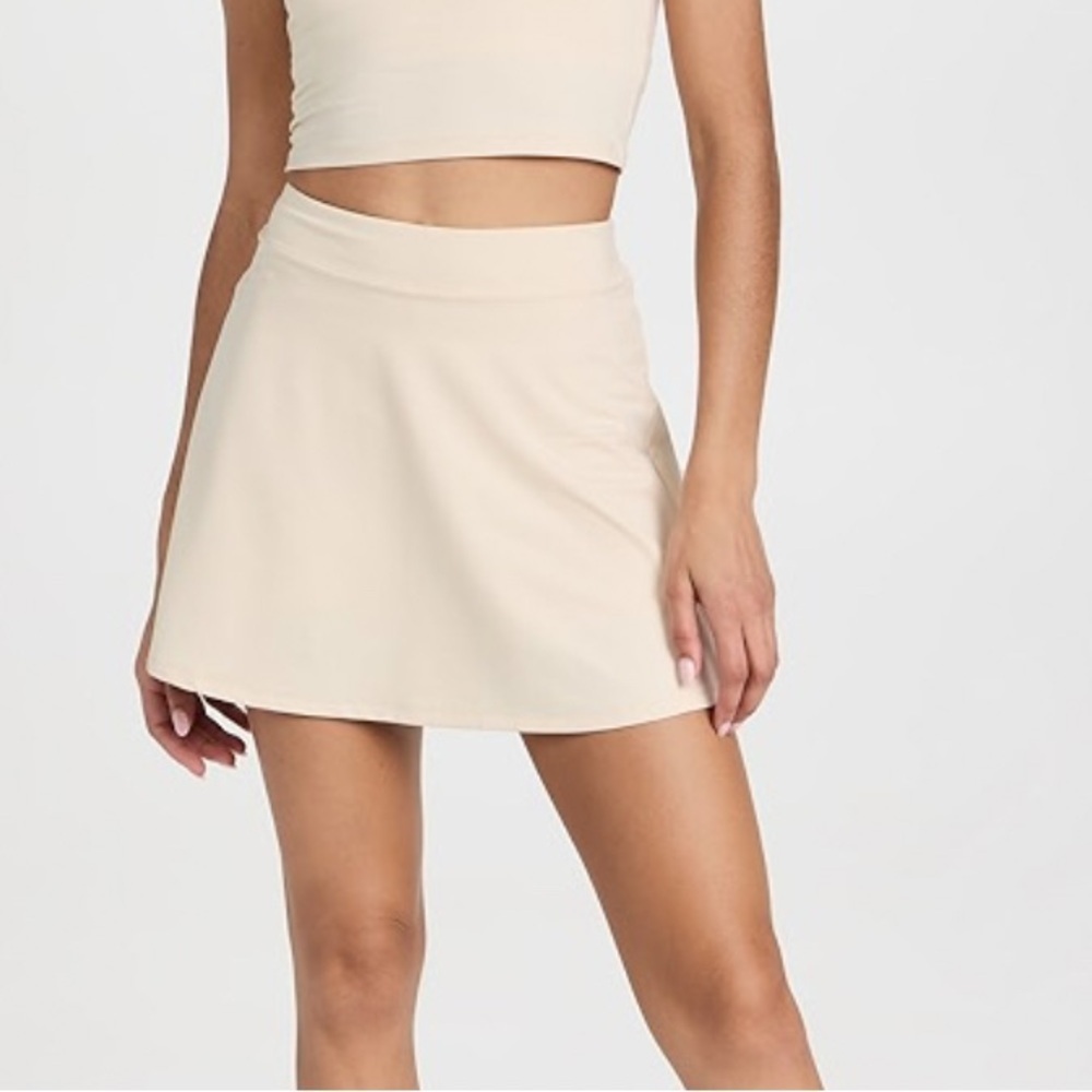 Reformation ecostretch Womens Tiffany cream skort M